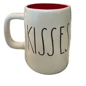 Rae Dunn Hugs & Kisses Ceramic Mug